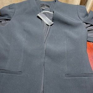 Brand new with tags, women black, banana republic , size 4 jacket.